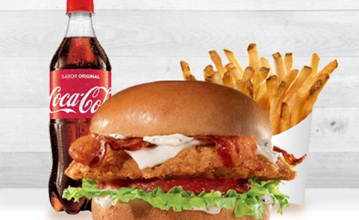 Combo Hand-Breaded Bacon Swiss