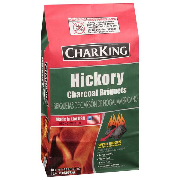 Charking Hickory Charcoal Briquets