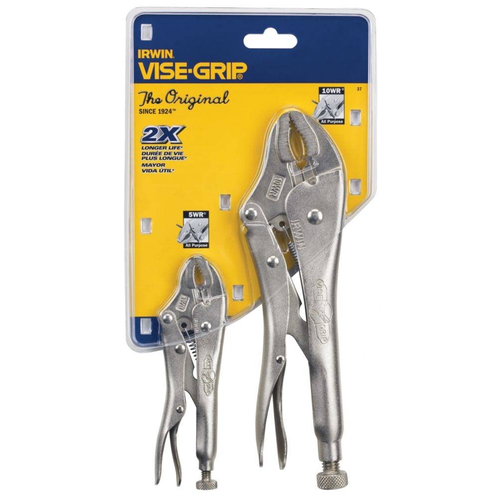 IRWIN VISE-GRIP Original 2-Pack Locking Plier Set | 37