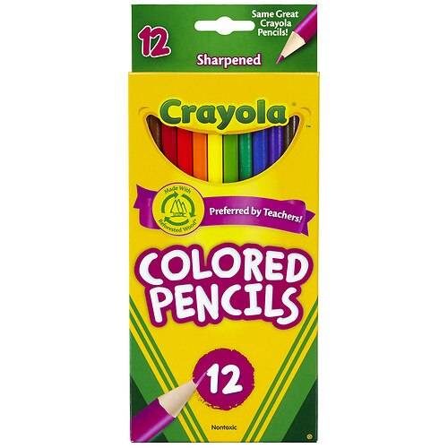 Crayola Colored Pencil Set - 12.0 ea