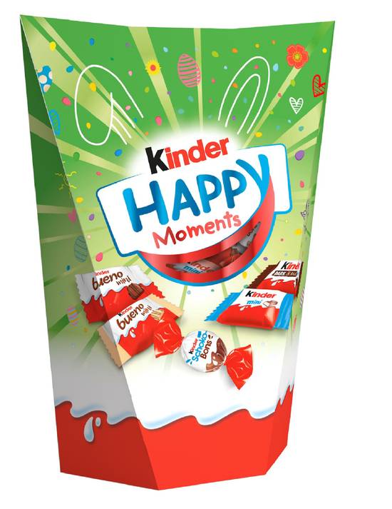 KINDER Happy Moments assortiment de chocolats 191g pas cher