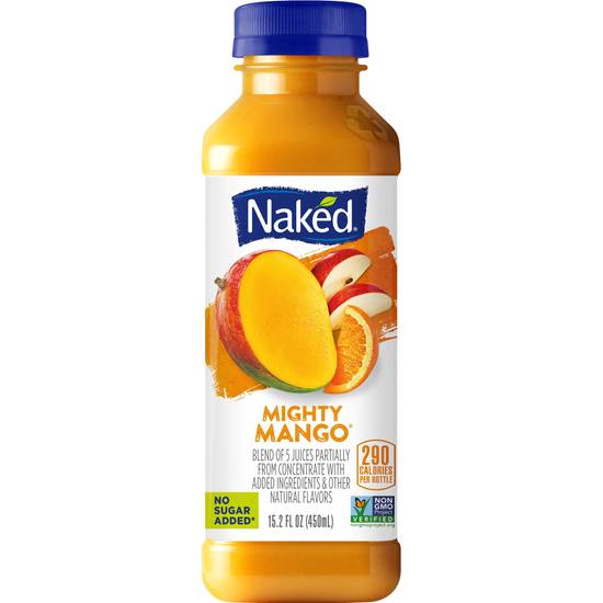 Naked Juice Blend Mighty Mango Bottle (15.2 oz)