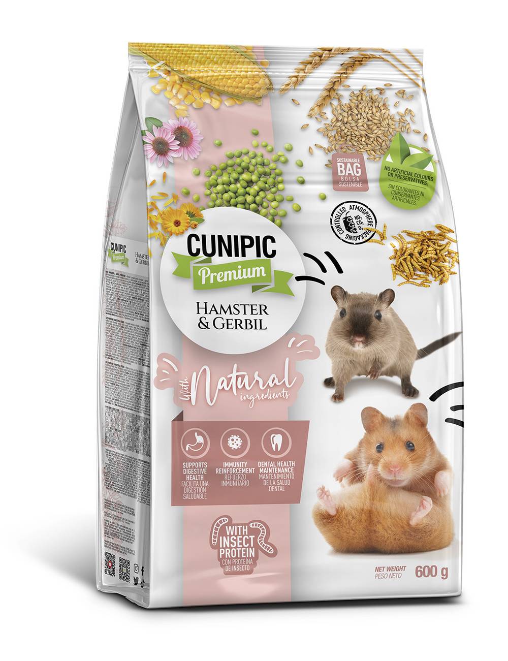 CUNIPIC 倉鼠免疫主食600g/8437021991604
