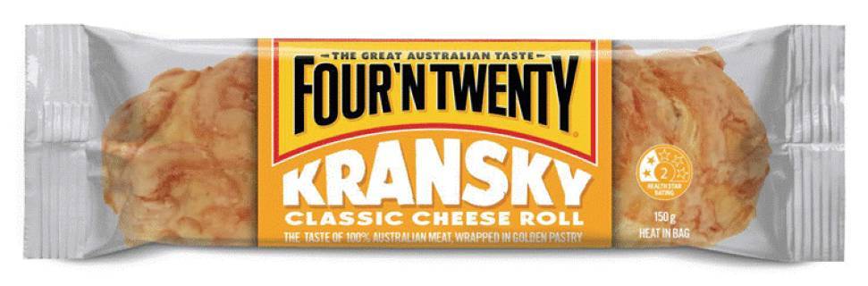 Four 'N Twenty Kransky Cheese Roll 170g