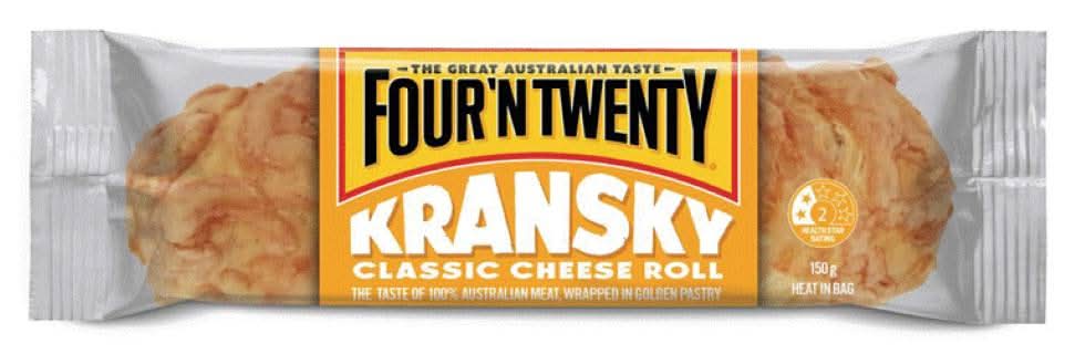 Four 'N Twenty Kransky Cheese Roll 170g