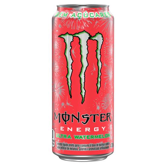 Monster bebida energética ultra watermelon (473 ml)