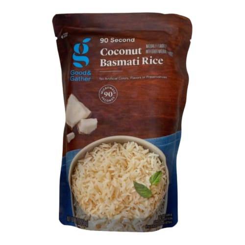 Good & Gather Coconut Basmati Rice Microwavable Pouch