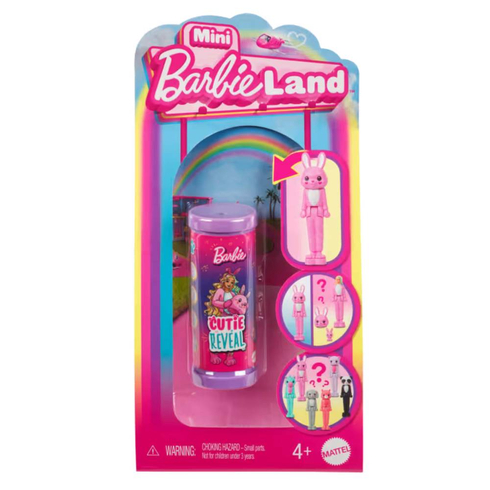 Barbie Mini Barbieland Cutie Reveal Doll & Pet