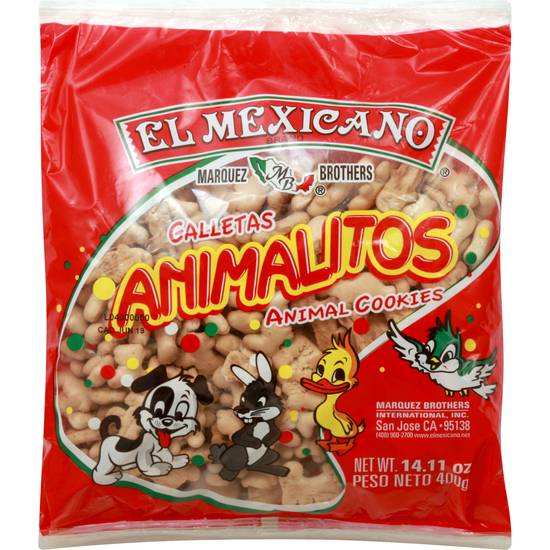 El Mexicano Animalitos Cookies