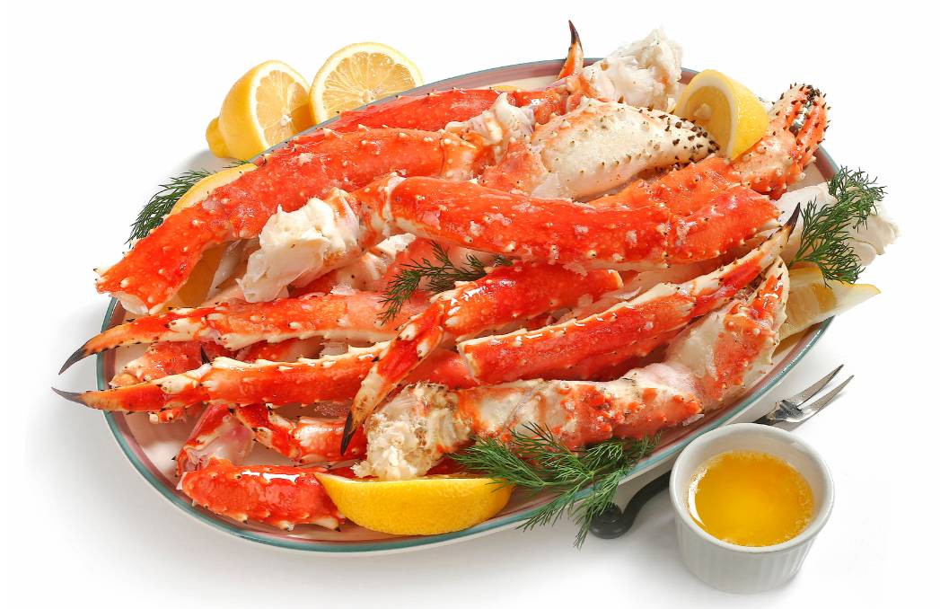 Frozen Brown King Crab - 20 Up, Legs & Claws - 10 lbs (Case of 1)