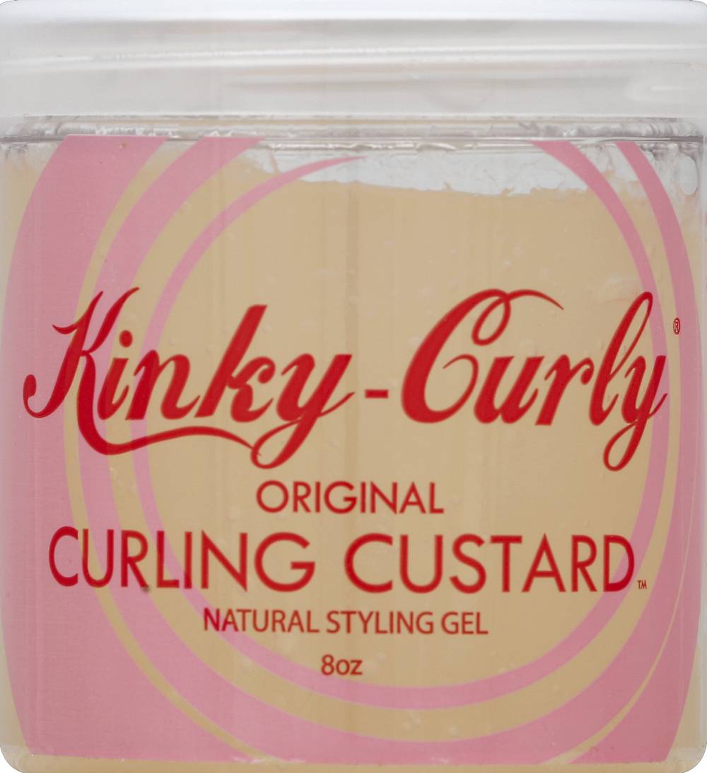 Kinky-Curly Original Curling Custard Natural Hair Styling Gel (8 oz)