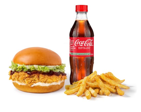 Texas BBQ Chicken Sandwich Combo