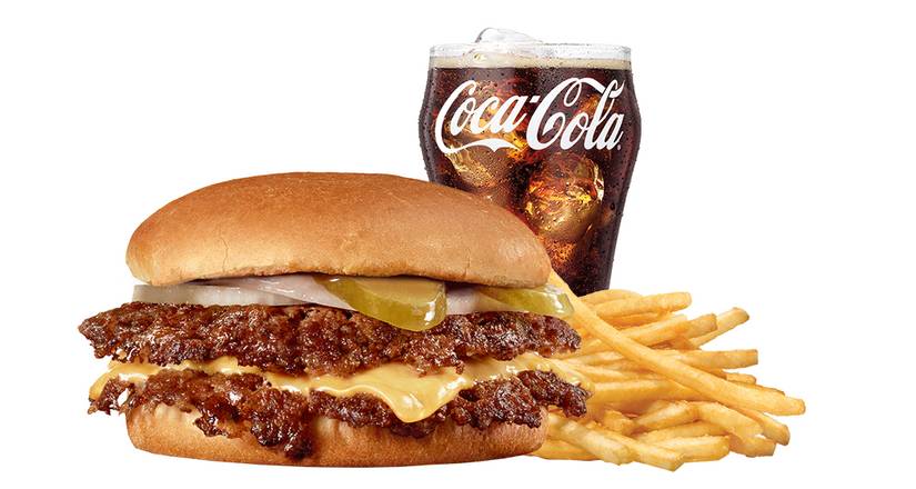 Double 'n Cheese Steakburger Combo