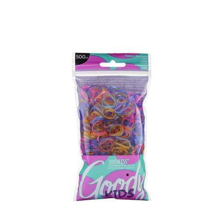 Goody Kids Ouchless Latex Elastics Bands, Assorted (500 ct)