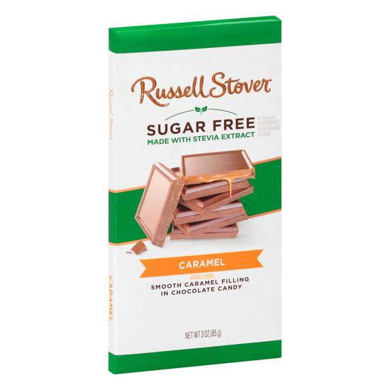 Russell Stover Sugar Free Caramel Filling in Chocolate Candy