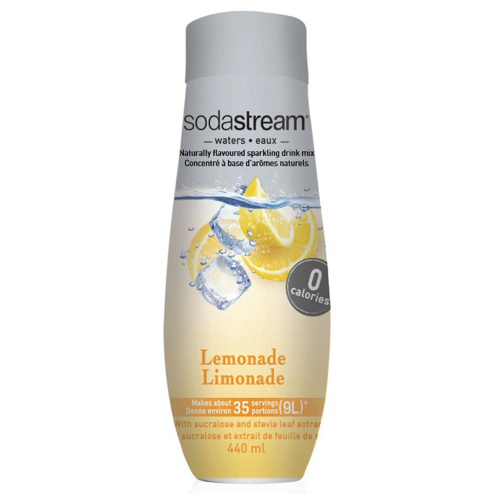SodaStream Zeros Naturally Lemonade Flavoured Sparkling Drink Mix