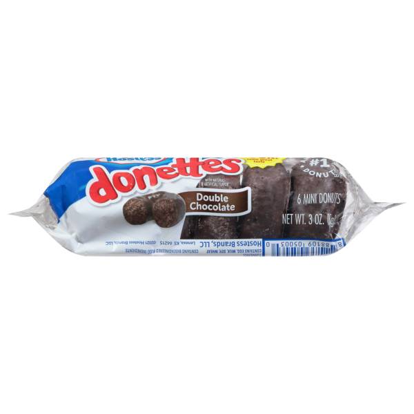 Hostess Double Chocolate Mini Donuts 3oz