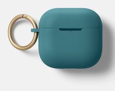 Heyday Apple Airpods 4 Silicone Case, Rain Teal