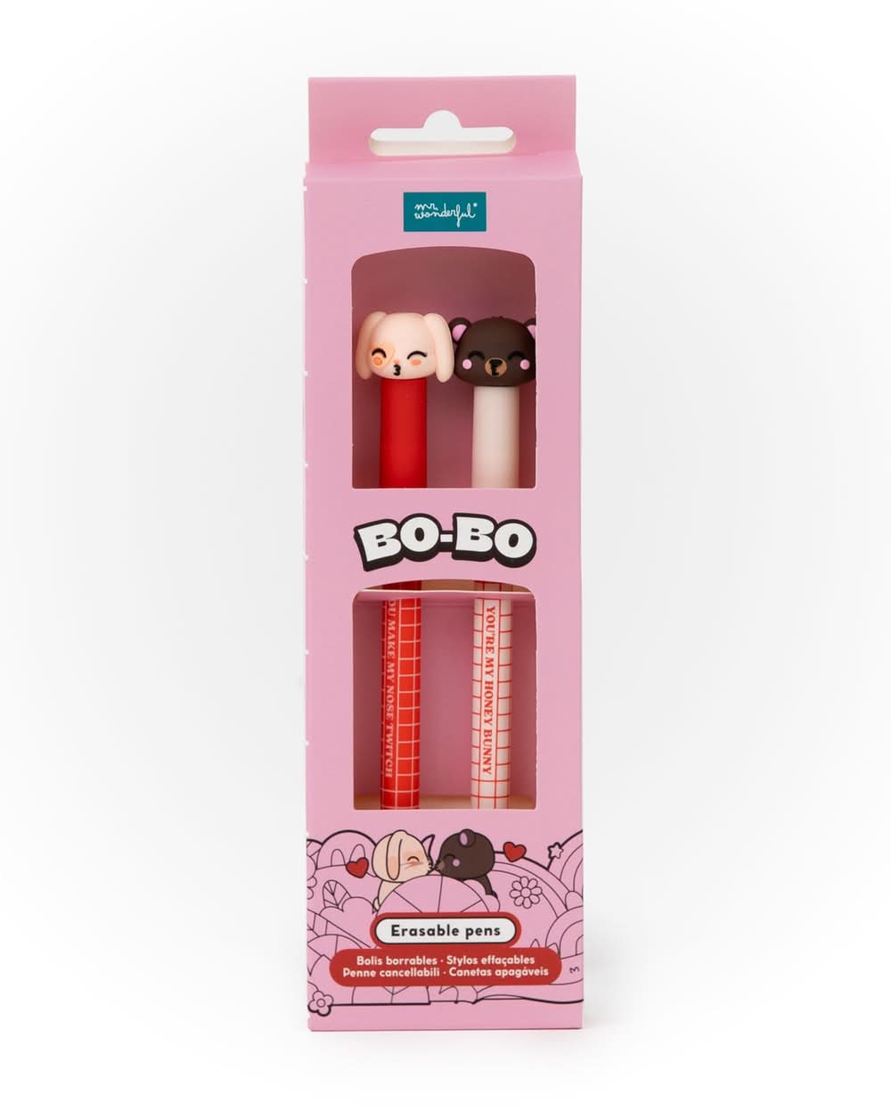 Conjunto 2 Canetas Apagar Bo Bo - My Honey