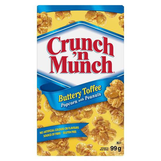 Crunch 'N Munch Buttery Toffee Popcorn With Peanuts (99 g)