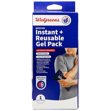 Walgreens Instant + Reusable Gel Cold Compress