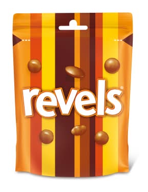 Revels Milk Chocolate With Raisins Coffee & Orange Bites Pouch Bag (101g)