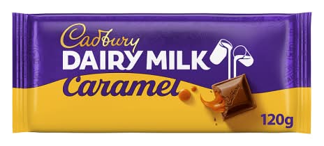 Cadbury Dairy Milk Caramel, Chocolate Bar (120g)