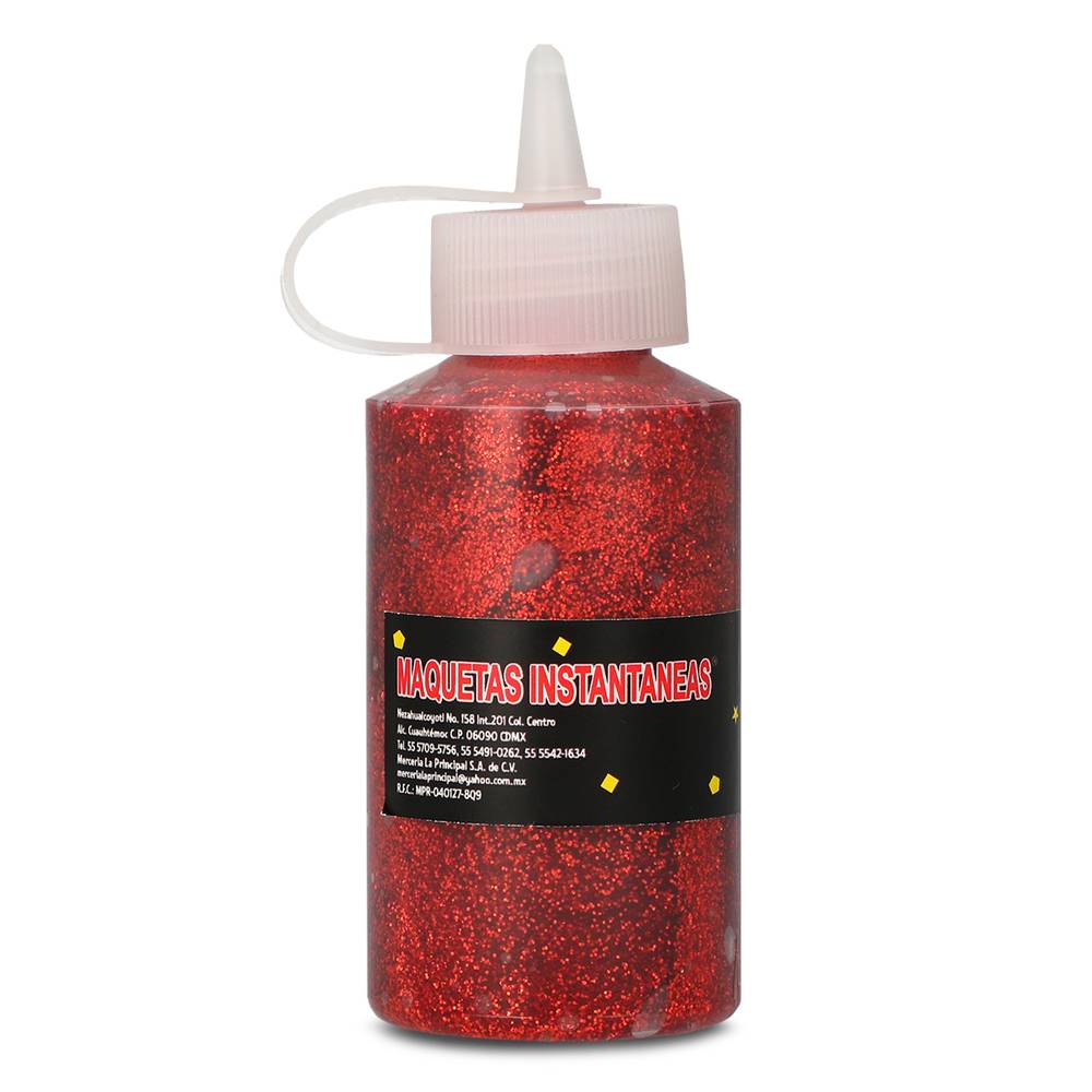 DIAMANTINA GEL 30 ML ROJO