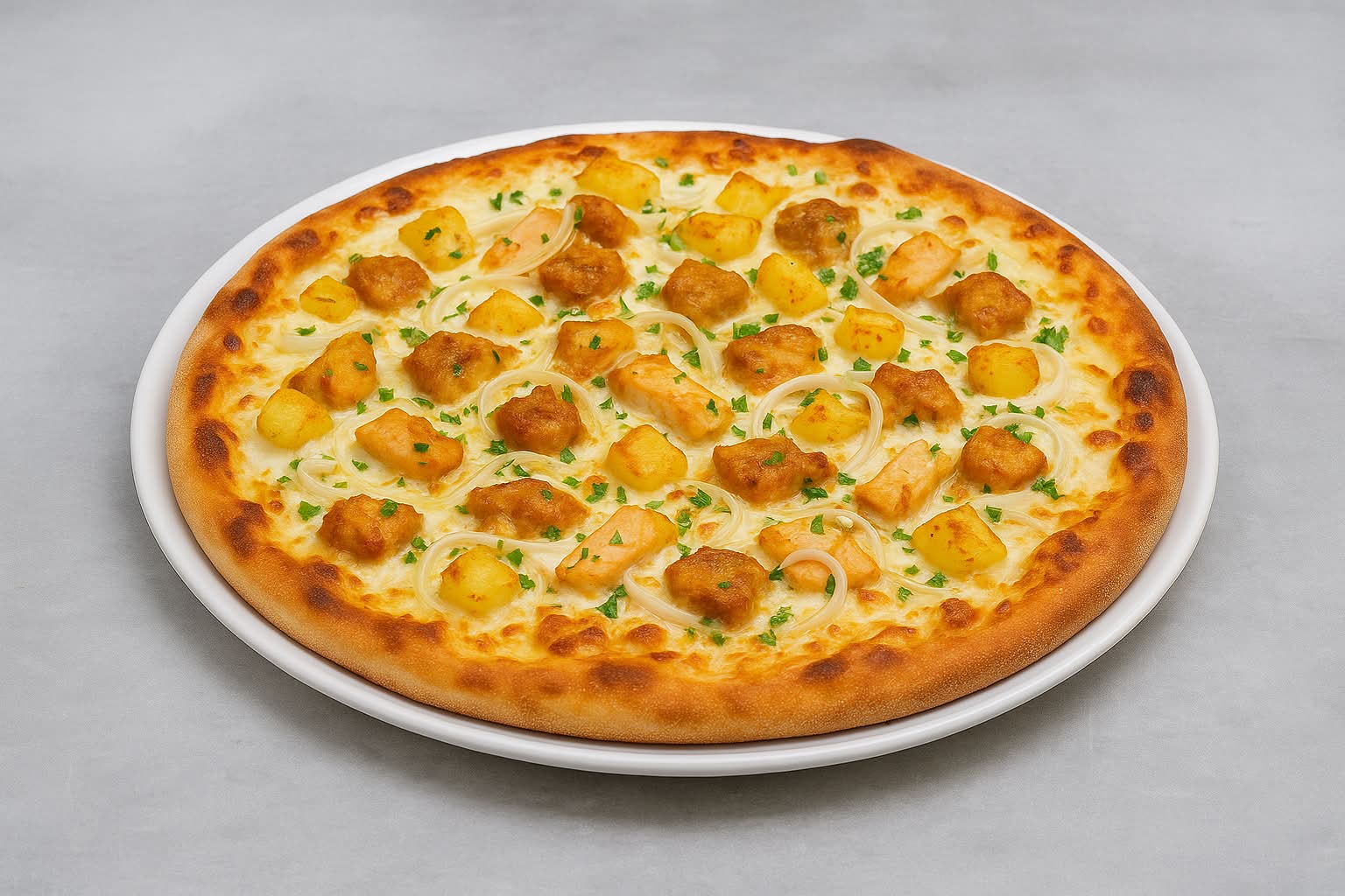 Pizza Chicken Tikka 🥘