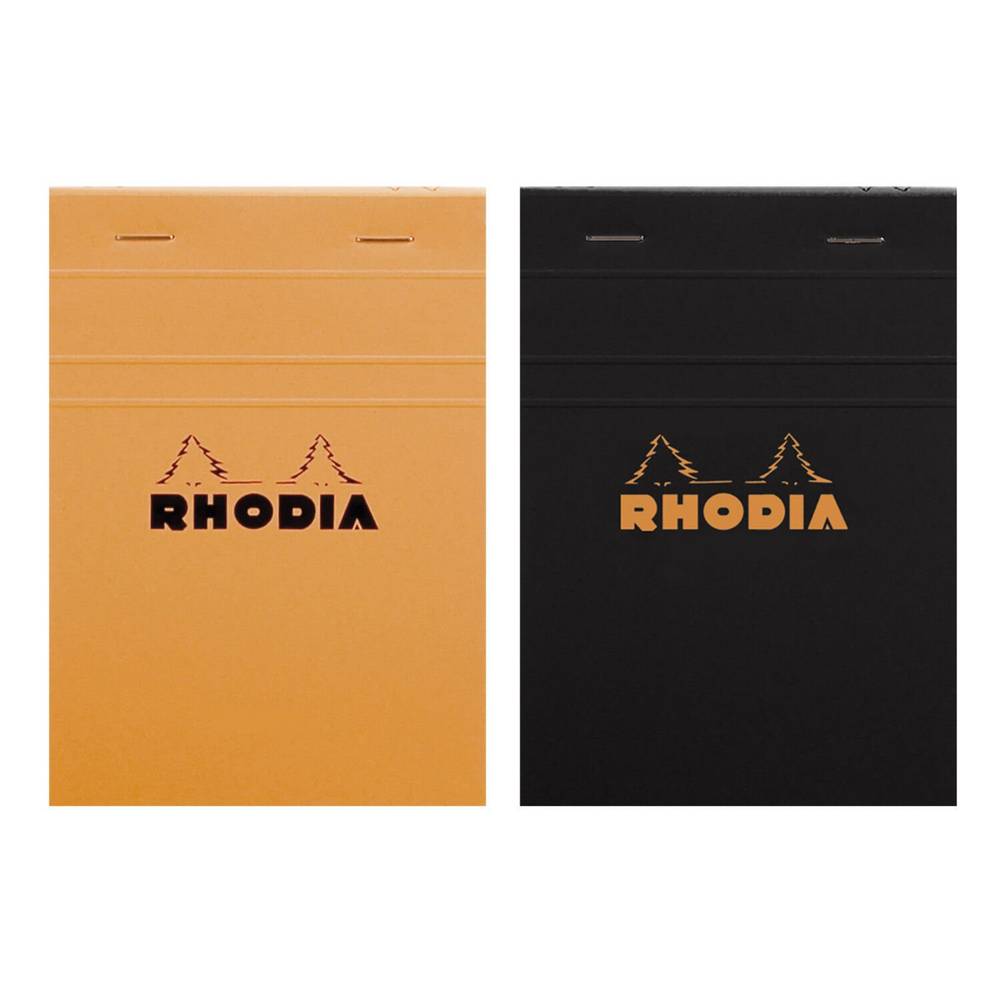 Rhodia - Bloc notes agrafé petits carreaux 160 pages