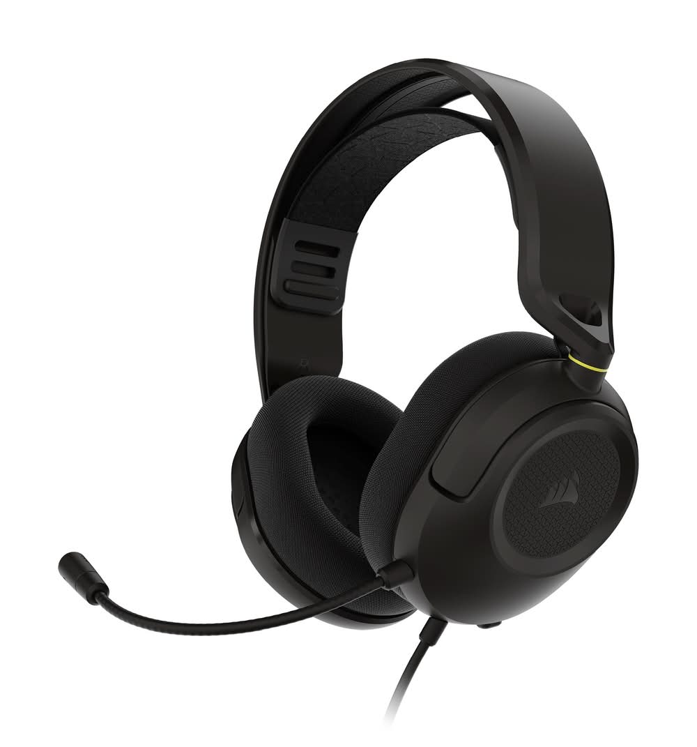CORSAIR - HS35 v3 Wired Over-the-Ear Gaming Headset for PC,Xbox One,Xbox Series X|S,PS5,PS4, Nintendo Switch and Mobile - Carbon