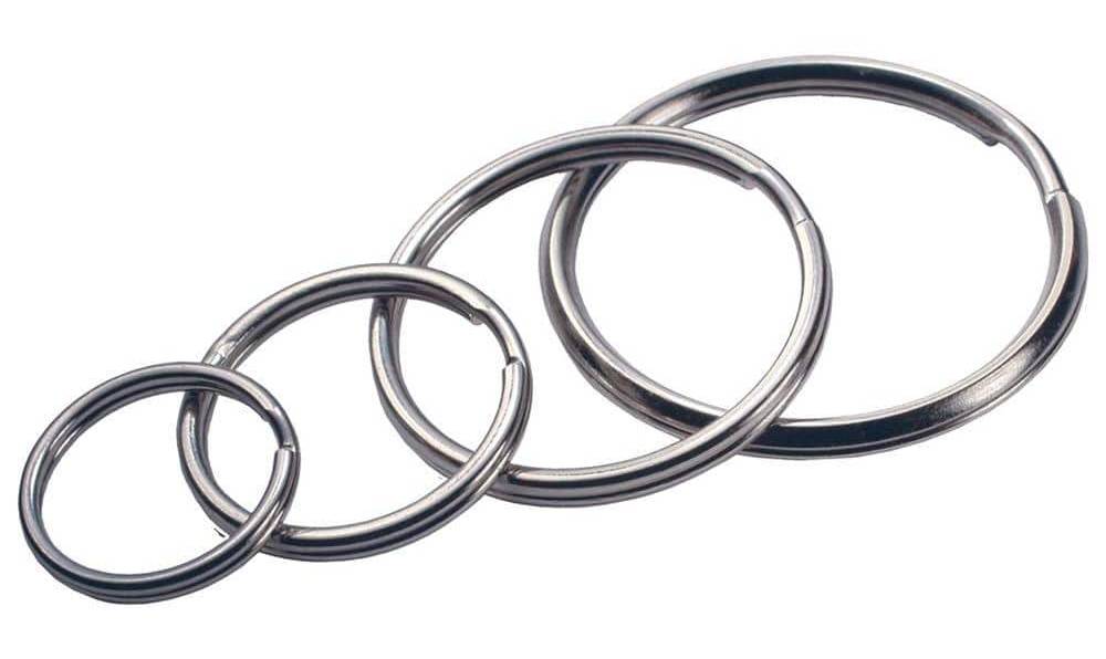 Hillman Split-Ring Key Ring (4-Pack)