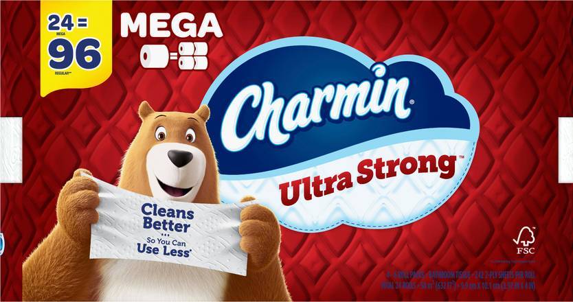Charmin Ultra Strong Toilet Paper (24 ct)