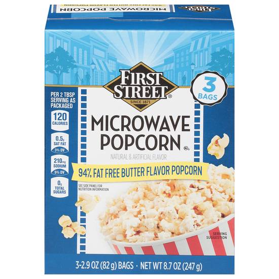 First Street Butter Microwave Popcorn