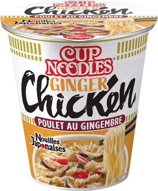 Nissin soupe de nouilles japonaises poulet