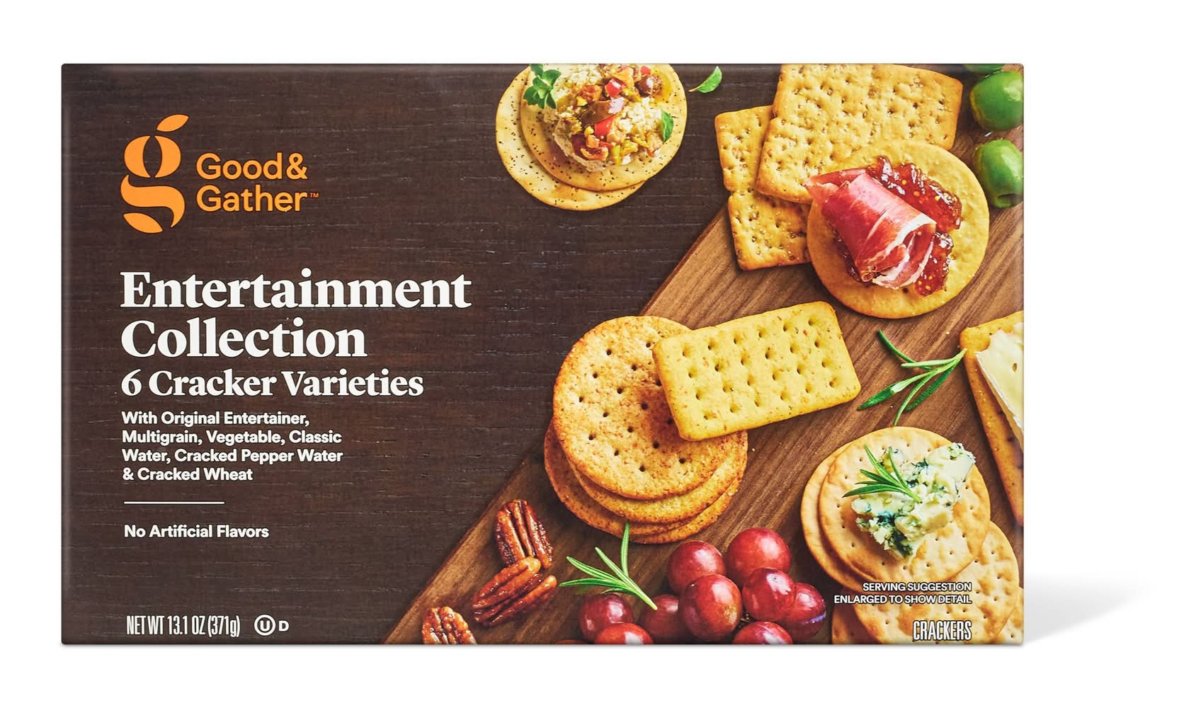 Good & Gather Entertainment Collection Crackers Varieties (13.1 oz, 6 ct)