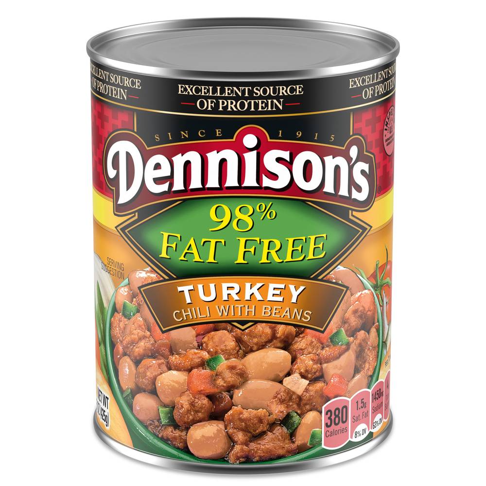 Dennison's Fat Free Turkey Chili With Beans (15 oz)