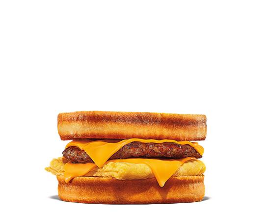 Cheesy Sausage Breakfast Melt