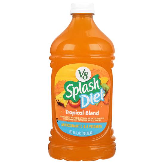 V8 Splash Diet Tropical Blend Juice (64 fl oz)