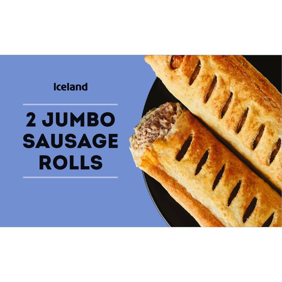 Iceland Jumbo Sausage Rolls (2 pack)