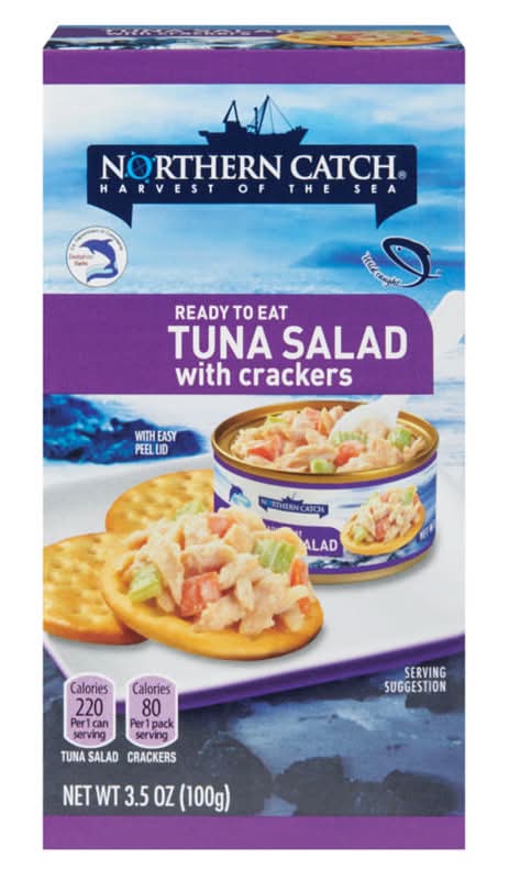 Northern Catch Harvest Of the Sea Ready To Eat Tuna Salad With Crackers (3.5 oz)