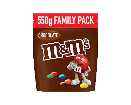 Bonbons Chocolat au Lait M&Ms - Paquet de 550g