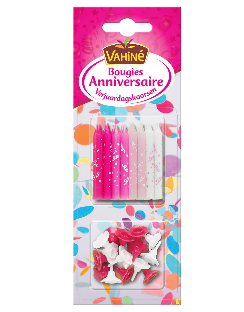 Vahiné - Bougies anniversaire