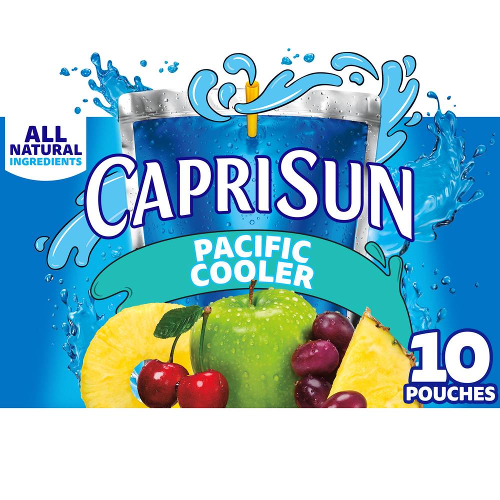 Capri Sun Pacific Cooler Juice (10 ct, 6 fl oz)