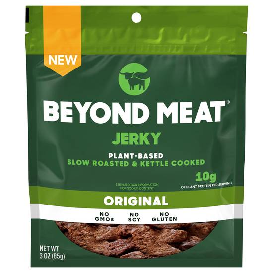 Beyond Meat Original No Soy or Gluten Plant-Based Jerky (3 oz)