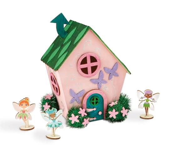 Creatology Fairy House Color-In 3d Wood Puzzle Ages 6 and Up