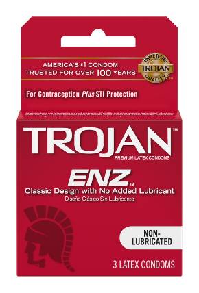 Tojan Enz Non-Lubricated Condoms 3 CT