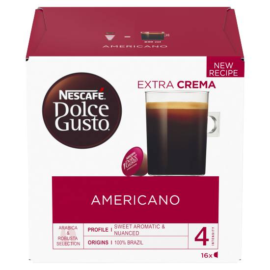 Dolce Gusto Americano Coffee Pods (16 pack, 136 g)