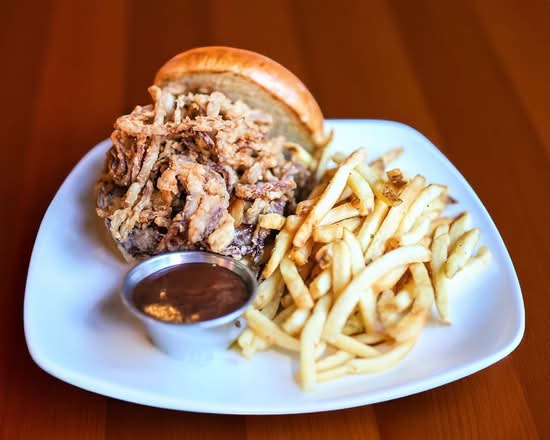 Crispy BBQ Burger