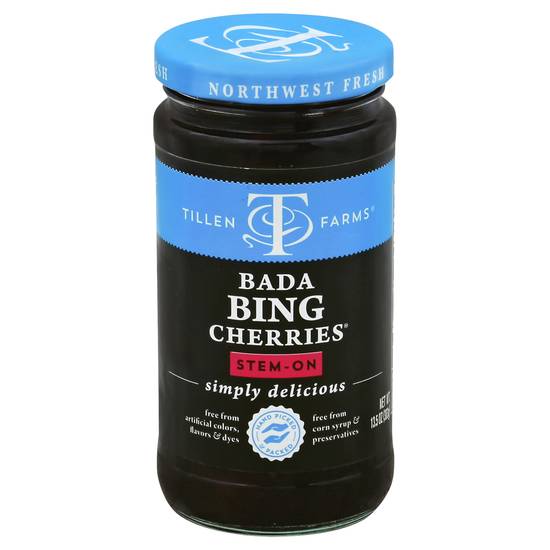 Tillen Farms Stem-On Bada Bing Cherries